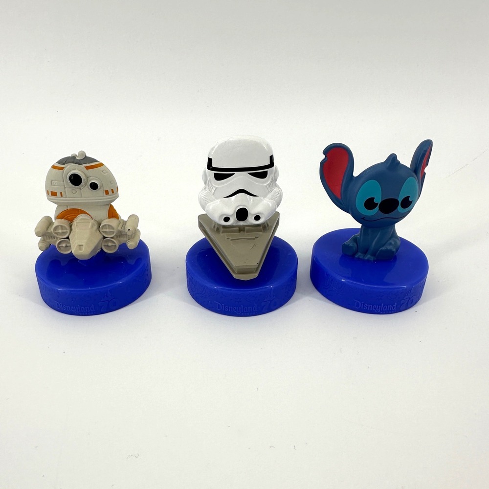 McDonald's Disneyland 70th Anniversary Toy Set - Stitch, BB-8, Stormtrooper 2025